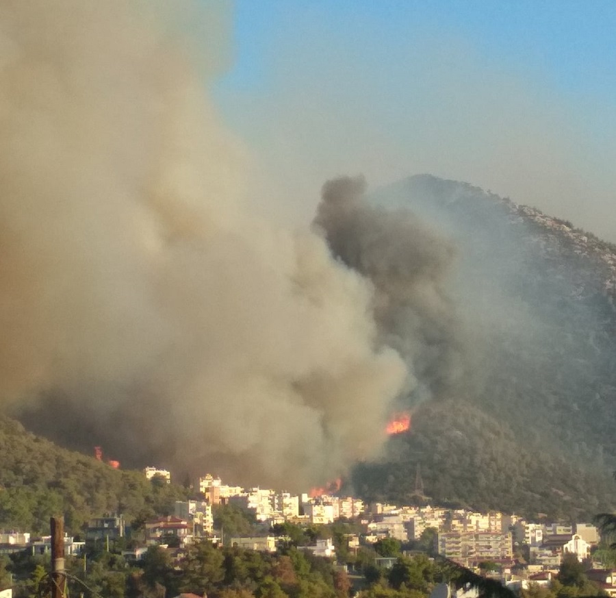 Live: Πέρασε στην Πεντέλη η φωτιά από τον Βαρνάβα – Μάχη με τις φλόγες και στον Μαραθώνα