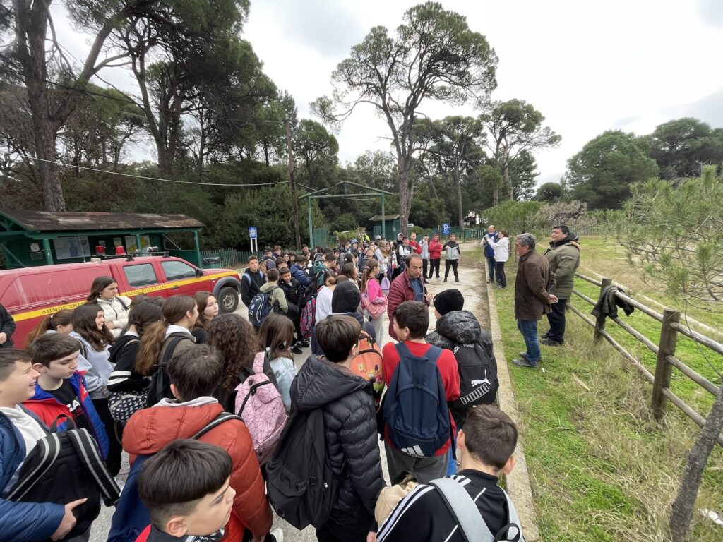 Σκιάθος: Οι μαθητές δενδροφύτευσαν το βιότοπο των Κουκουναριών