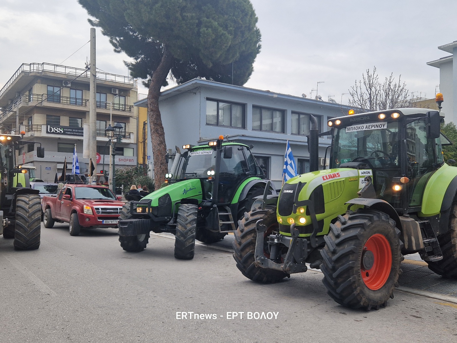 Βόλος: Δυναμική κινητοποίηση κτηνοτρόφων – αγροτών